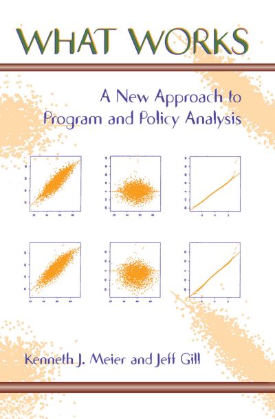 Cover for Kenneth Meier · What Works: A New Approach To Program And Policy Analysis (Hardcover bog) (2019)