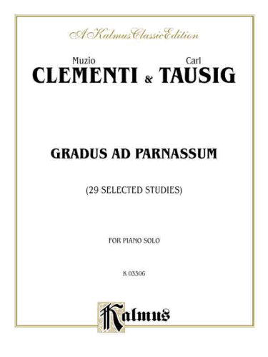 Cover for Carl · Clementitaussig Gradus Ad Parn (Taschenbuch) [A Kalmus Classic, Spi edition] (1985)