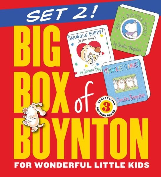 Cover for Sandra Boynton · Big Box of Boynton Set 2!: Snuggle Puppy! Belly Button Book! Tickle Time! - Boynton on Board (Board book) (2014)