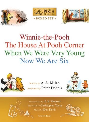 Cover for A. A. Milne · A. A. Milne's Pooh Classics Boxed Set (Audiobook (CD)) [Unabridged edition] (2007)