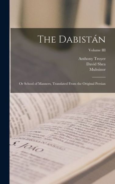 Cover for David Shea · Dabistán (Book) (2022)