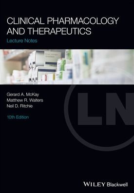 Cover for GA McKay · Clinical Pharmacology and Therapeutics - Lecture Notes (Pocketbok) (2021)