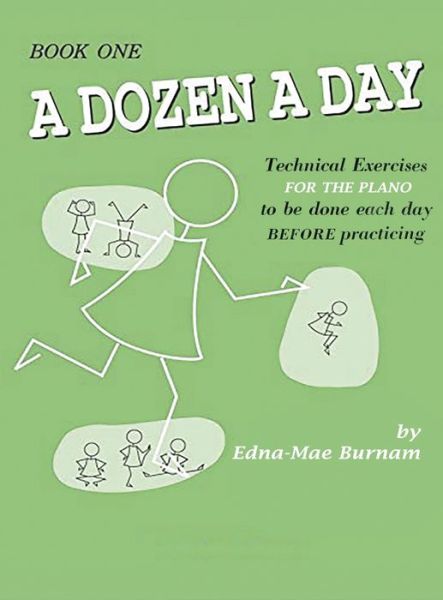 Cover for Edna Mae Burnam · A Dozen a Day Book 1 (A Dozen a Day Series) (Hardcover Book) (2020)