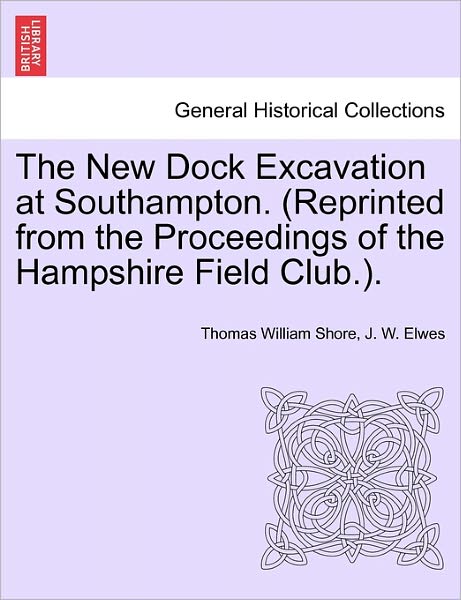 Cover for Thomas William Shore · The New Dock Excavation at Southampton. (Reprinted from the Proceedings of the Hampshire Field Club.). (Pocketbok) (2011)