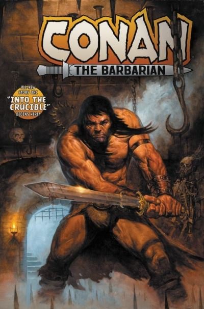Cover for Jim Zub · Conan The Barbarian Vol. 1: Into The Crucible (Paperback Bog) (2021)