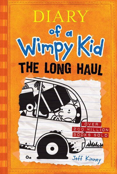 Cover for Jeff Kinney · The Long Haul (Diary of a Wimpy Kid #9) (Innbunden bok) (2014)