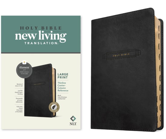 NLT Large Print Thinline Center-Column Reference Bible - Tyndale - Bücher - Tyndale House Publishers - 9781496489951 - 3. Juni 2025