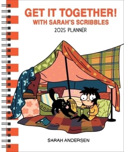 Cover for Sarah Andersen · Sarah's Scribbles 12-Month 2025 Monthly / Weekly Planner Calendar: Get It Together! (Kalender) (2024)
