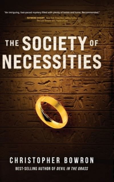 Cover for Christopher Bowron · The Society of Necessities (Hardcover Book) (2021)