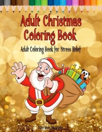 Cover for Nerine Martin · Adult Christmas Coloring Book (Pocketbok) (2019)
