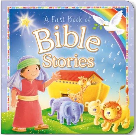 Cover for Angela Hewitt · A First Book of Bible Stories - A First Book of... (Tavlebog) (2015)