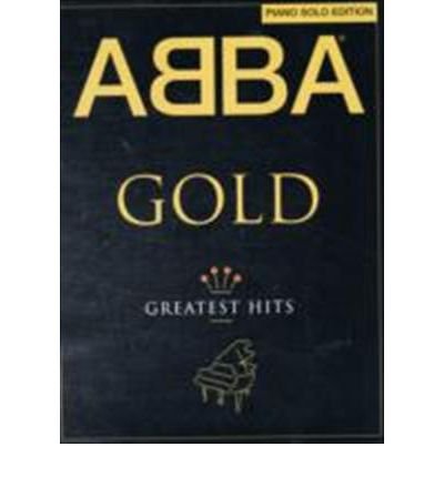 Cover for ABBA Gold: Piano Solo (Book) (2008)