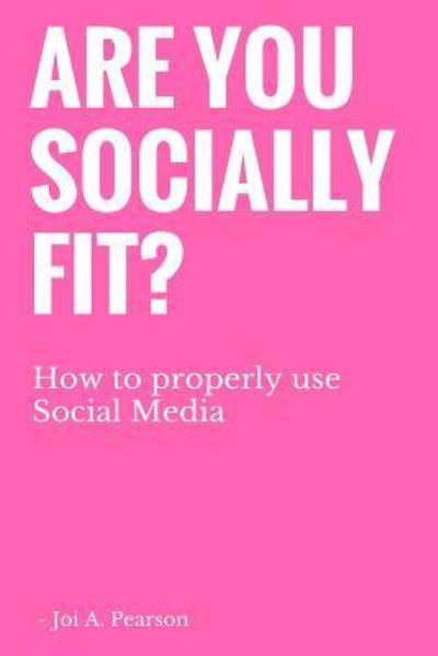 Cover for Joi a Pearson · Are you Socially Fit? (Paperback Book) (2017)