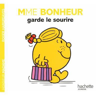 Collection Monsieur Madame (Mr Men & Little Miss): Mme Bonheur garde le sourire - Roger Hargreaves - Bøger - Hachette - Jeunesse - 9782012200951 - 24. juli 2013