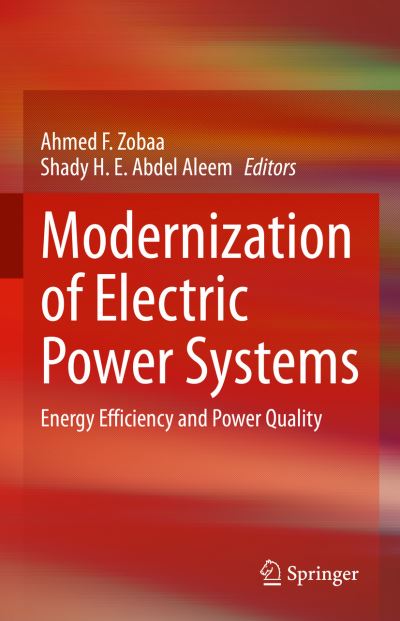 Cover for Ahmed F. Zobaa · Modernization of Electric Power Systems (Book) (2023)