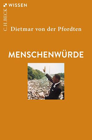 Cover for Dietmar von der Pfordten · Menschenwürde (Book) (2023)