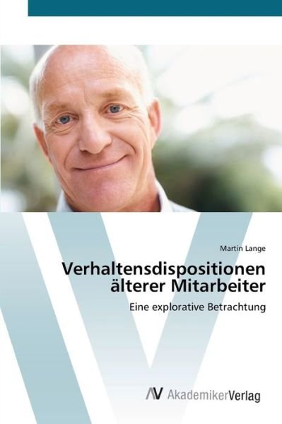 Cover for Lange · Verhaltensdispositionen älterer M (Buch) (2012)