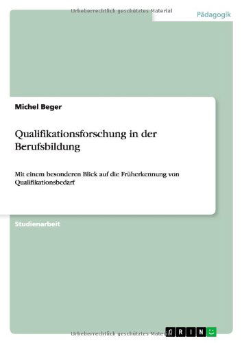 Cover for Beger · Qualifikationsforschung in der Be (Book) [German edition] (2010)