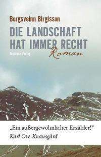 Cover for Birgisson · Die Landschaft hat immer rech (Book)