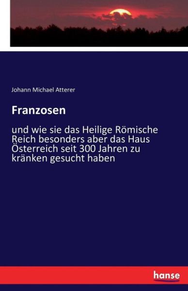 Cover for Atterer · Franzosen (Book) (2016)