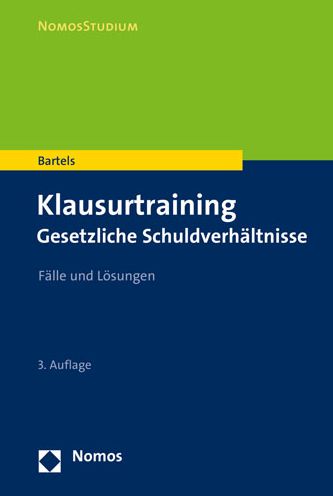 Cover for Bartels · Klausurtraining Gesetzliche Sch (Book) (2024)