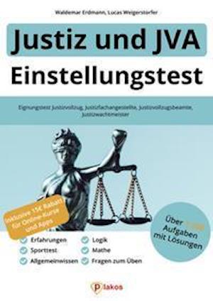 Cover for Waldemar Erdmann · Einstellungstest Justiz und JVA (Taschenbuch) (2021)