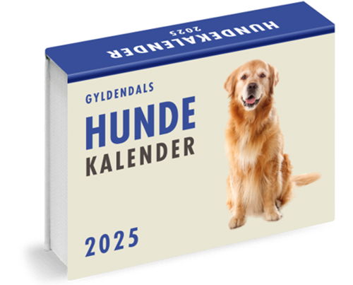 Hundekalender 2025 - Gyldendal - Bücher - Gyldendal - 9788702417951 - 6. September 2024