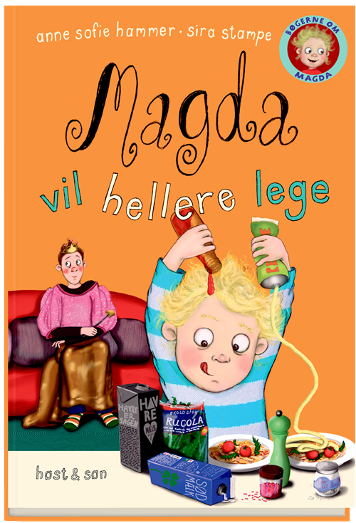 Cover for Anne Sofie Hammer · Magda vil hellere lege (Indbundet Bog) [1. udgave] (2021)