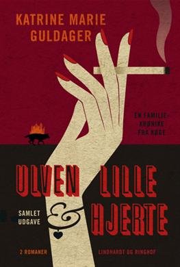 Cover for Katrine Marie Guldager · Ulven &amp; Lille hjerte (Paperback Book) [1. Painos] [Paperback] (2012)