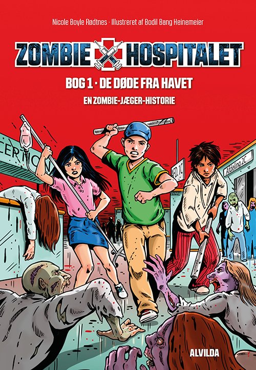Cover for Nicole Boyle Rødtnes · Zombie-hospitalet: Zombie-hospitalet 1: De døde fra havet (Inbunden Bok) [1:a utgåva] (2020)