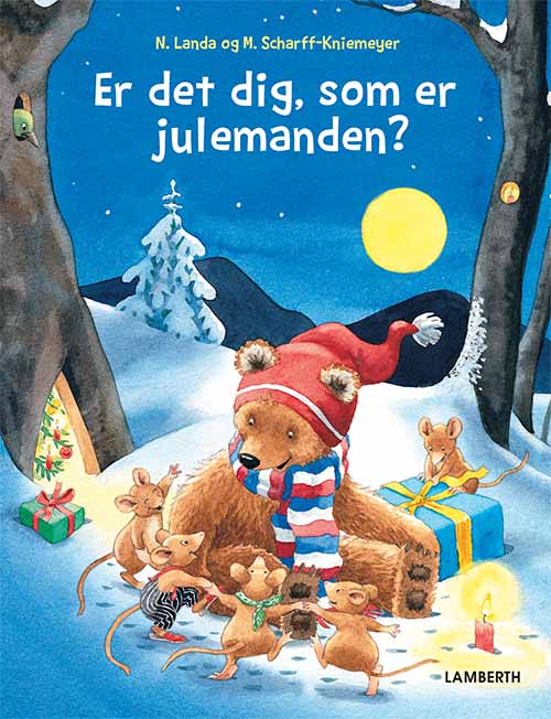 Cover for Norbert Landa · Er det dig, som er julemanden? (Gebundesens Buch) [1. Ausgabe] (2019)