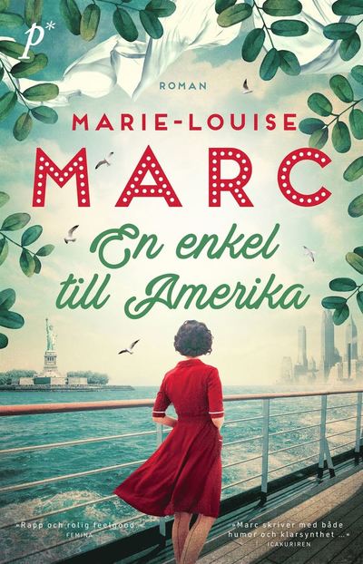 Cover for Marie-Louise Marc · En enkel till Amerika (ePUB) (2021)