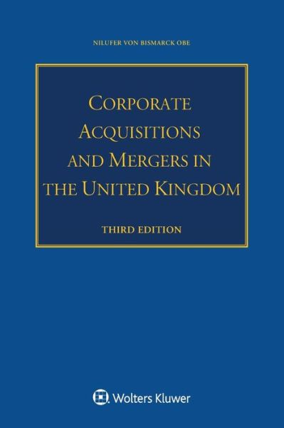 Cover for Nilufer Von Bismarck Obe · Corporate Acquisitions and Mergers in the United Kingdom (Paperback Bog) (2021)