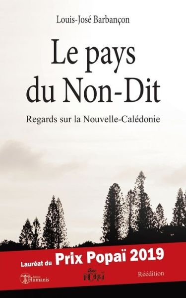Cover for Louis-Jose Barbancon · Le pays du Non-Dit (Paperback Book) (2019)
