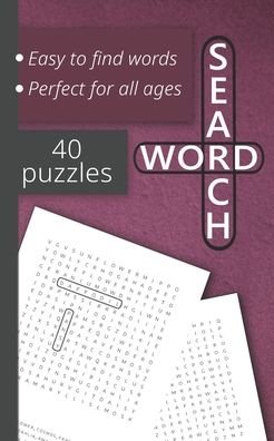 Cover for P B Fun · Word Search - 40 Puzzles - Easy To Find Words - Perfect For All Ages (Paperback Book) (2020)