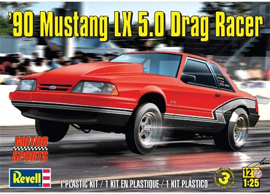 Cover for Revell · 90 Mustang LX 5.0 Drag Racer (85-4195) (Legetøj)