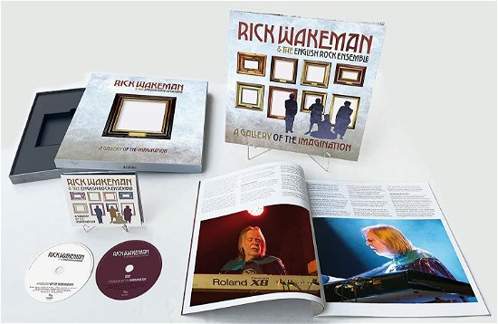 Rick Wakeman · A Gallery of the Imagination (CD/Blu-ray) [Limited Deluxe edition] [Box set] (2023)
