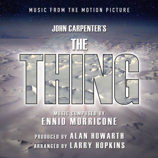 Cover for The Thing: Music From The Alan Howarth &amp; Larry Hopkins (CD) (2015)