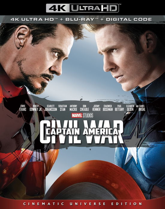 Cover for Captain America: Civil War (4K Ultra HD/BD) (2019)