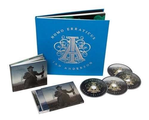 Cover for Ian Anderson · Homo Erraticus Book Edition (DVD) [Ltd Super Deluxe edition] (2014)