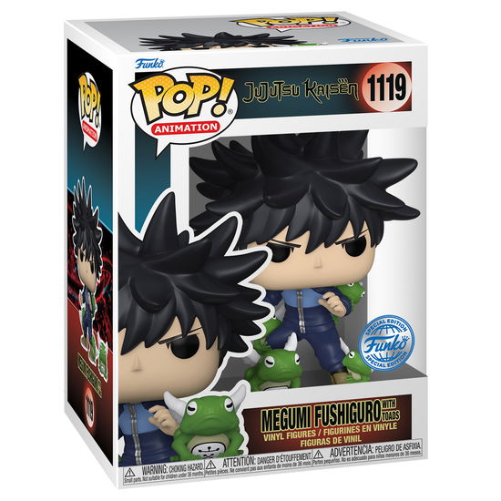 Cover for Funko POP Jujusu Kaisen  Megumi Fushiguro with Toads SE (MERCH) (2023)