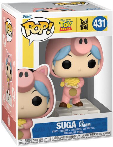 FUNKO POP! Rocks: BTS Toy Story x Tiny TAN - Suga As Hamm - BTS FUNKO POP! ROCKS: - Merchandise - Funko Pop - 0889698842952 - January 30, 2025