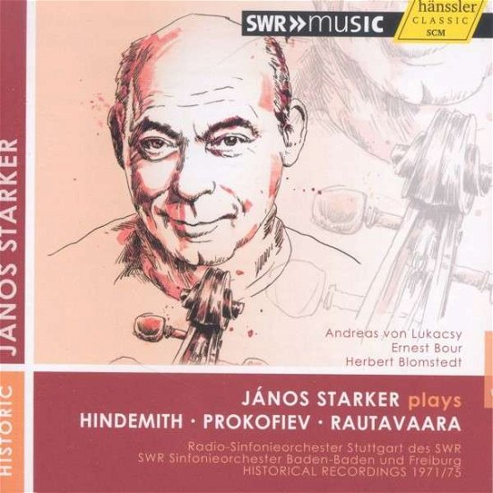 Cover for Starker / RSOS · * Janos Starker plays Hindemith (CD) (2014)
