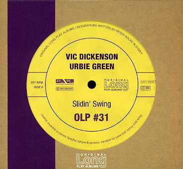 Cover for Vic Dickenson · Slidin Swing (CD) (2011)