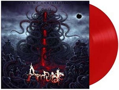 Cover for Amputate · Dawn of Annihilation (Red Vinyl) (LP) (2022)