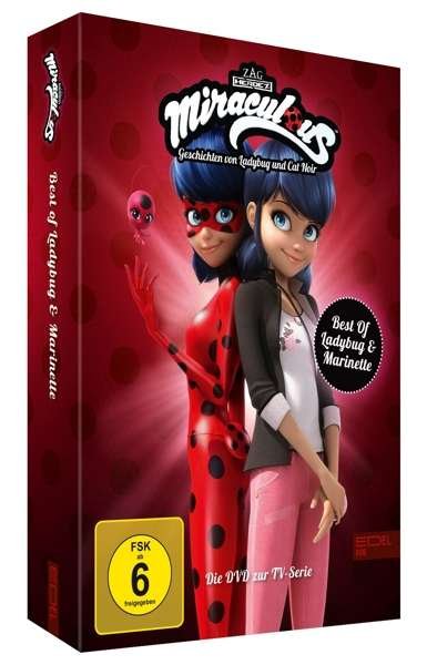 Cover for Miraculous · Best of Ladybug &amp; Marinette (DVD) (2021)