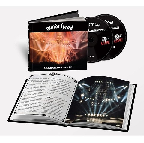 Cover for Motörhead · No Sleep 'Til Hammersmith (CD) [40th Anniversary edition] [Mediabook] (2021)
