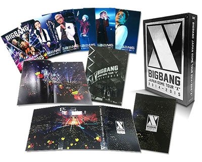 Cover for Bigbang · Japan Dome Tour 2014-2015 'x' &lt;ltd&gt; (MDVD) [Japan Import edition] (2015)