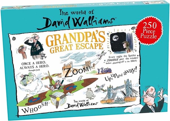 Cover for David Walliams 250pc Puzzle Grandpa's Great Escape (MERCH)