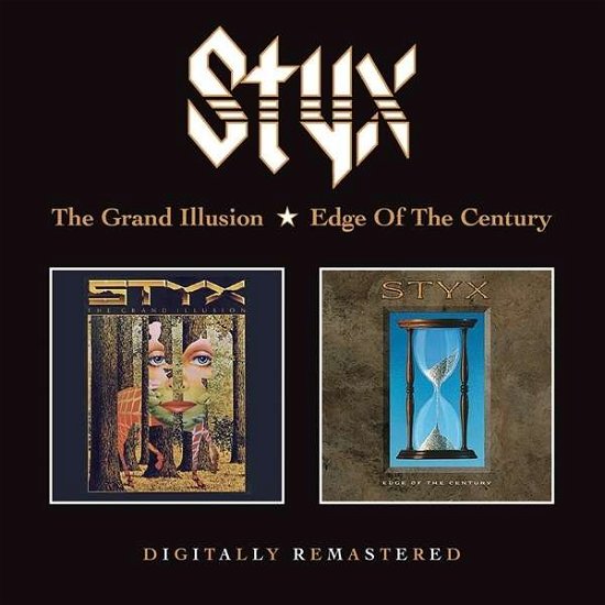 Cover for Styx · The Grand Illusion / Edge Of The Century (CD) (2019)